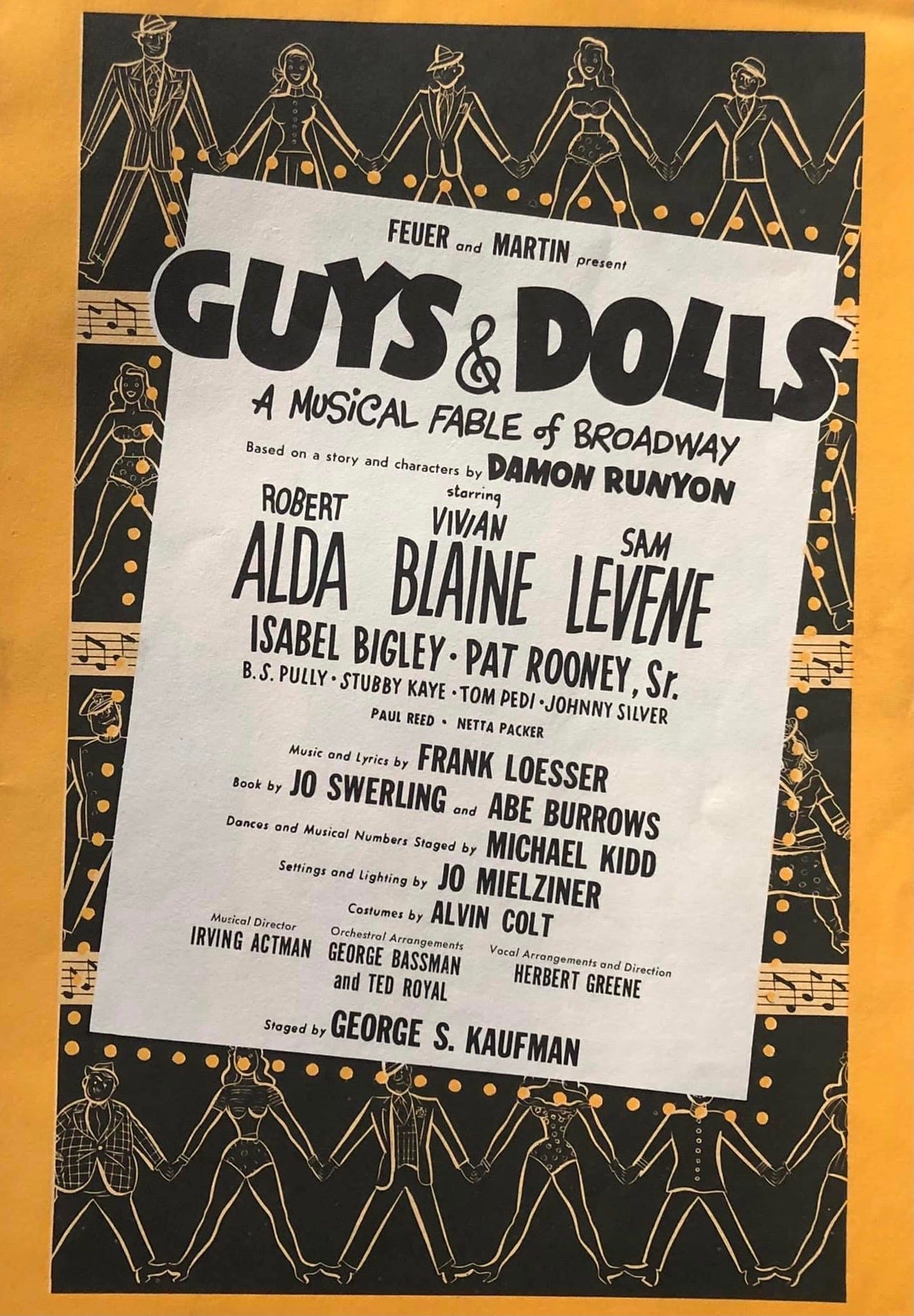 Giving Thanks To Broadway Happy 70th Guys And Dolls By Ron Fassler Medium Giving Thanks To Broadway Happy 70th Guys And Dolls By Ron Fassler Medium