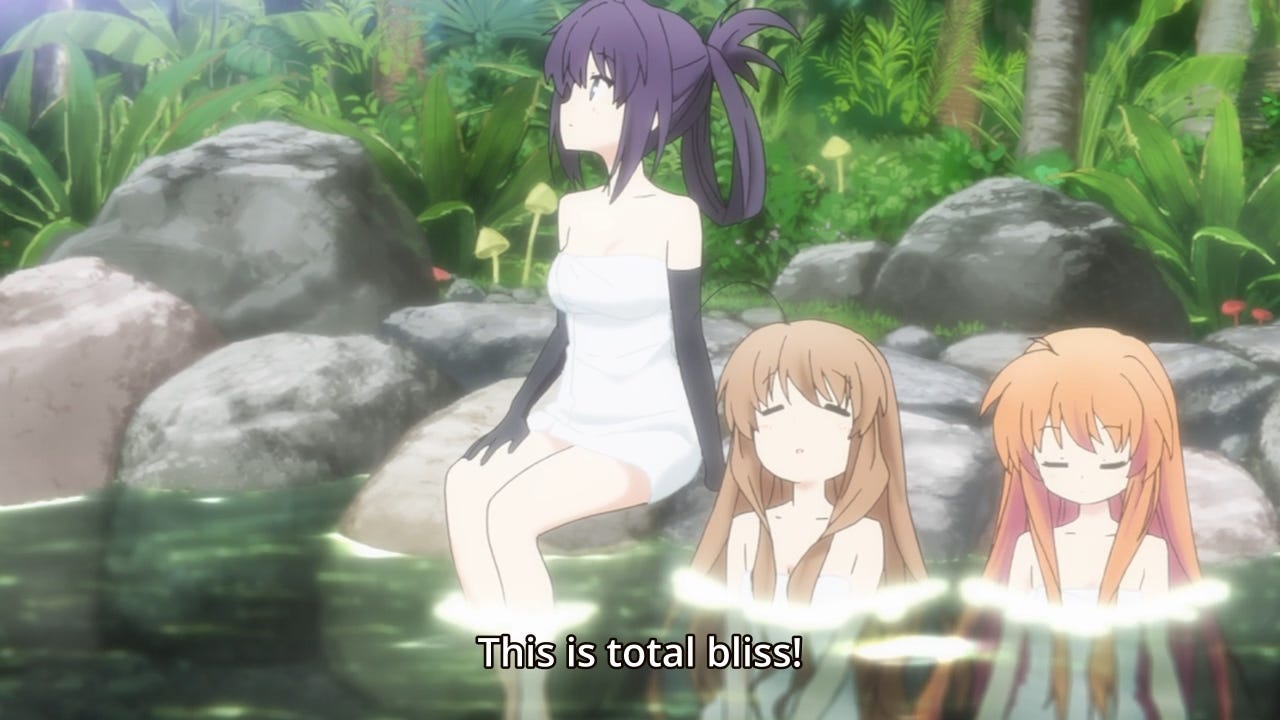 anime girl hot spring anime girl hot spring