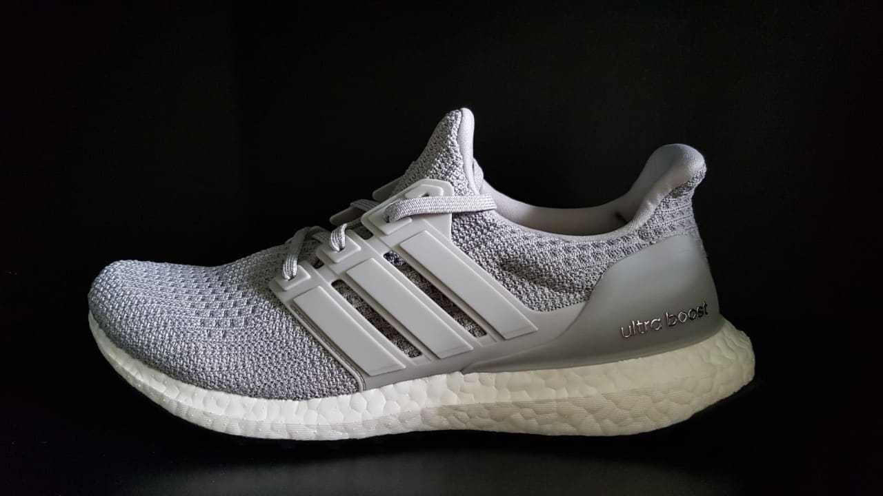 ultra boost 4.0 grey on feet