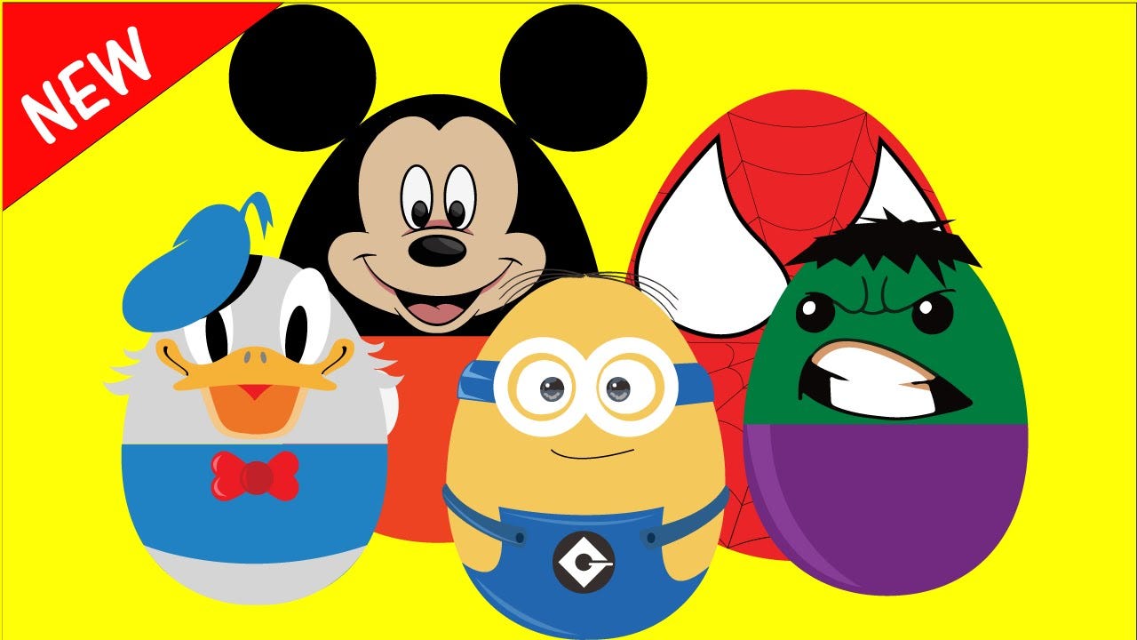 surprise egg videos for kids