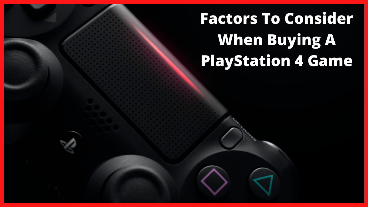 buying playstation 4