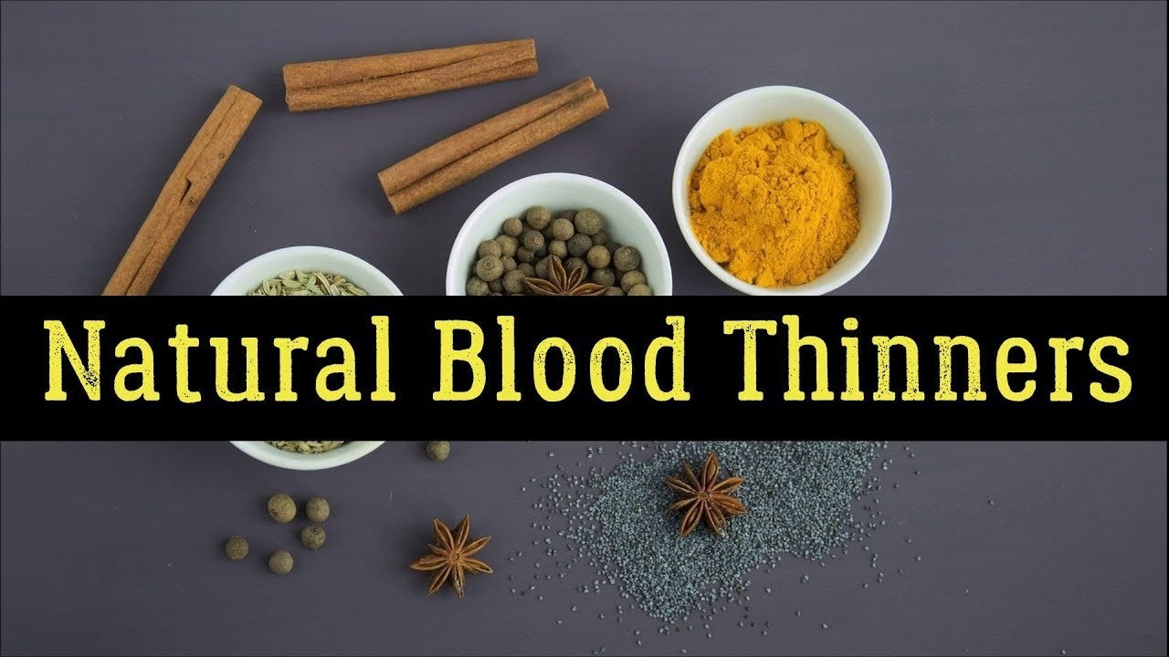 10 Of Natural Blood Thinning Foods By Danielle Lu Medium