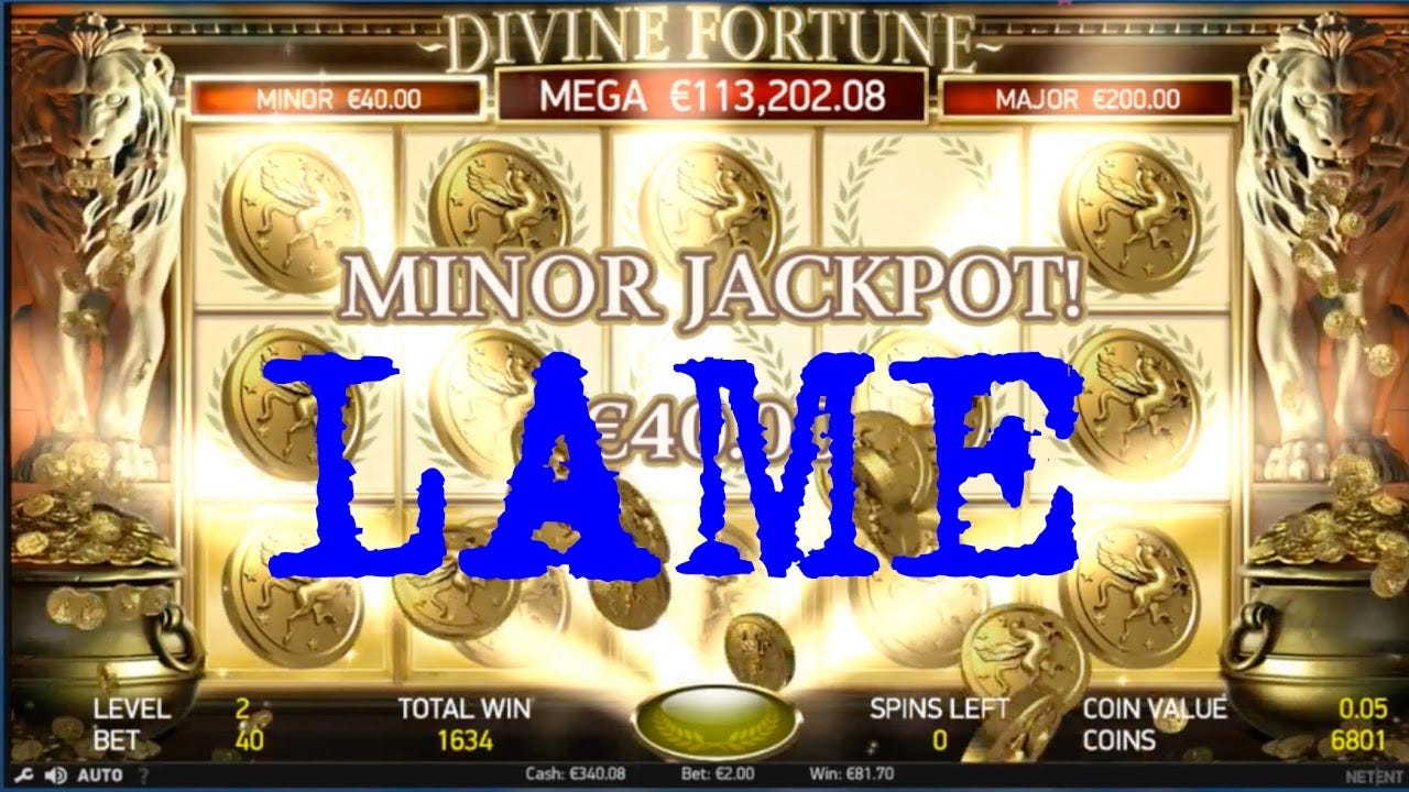 Divine fortune mega jackpot no deposit