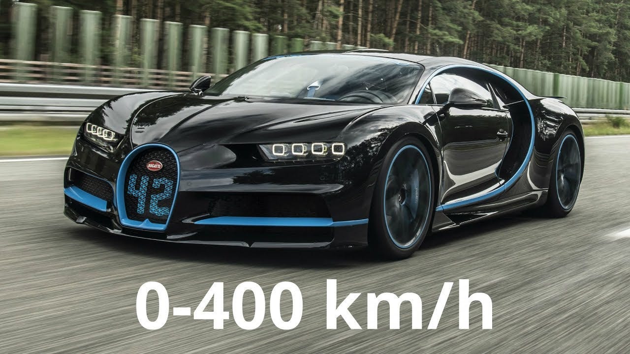 BUGATTI Chiron 0–400–0 km/h in 42 seconds — A WORLD RECORD #IAA2017 | by  TopSpeed One | Medium