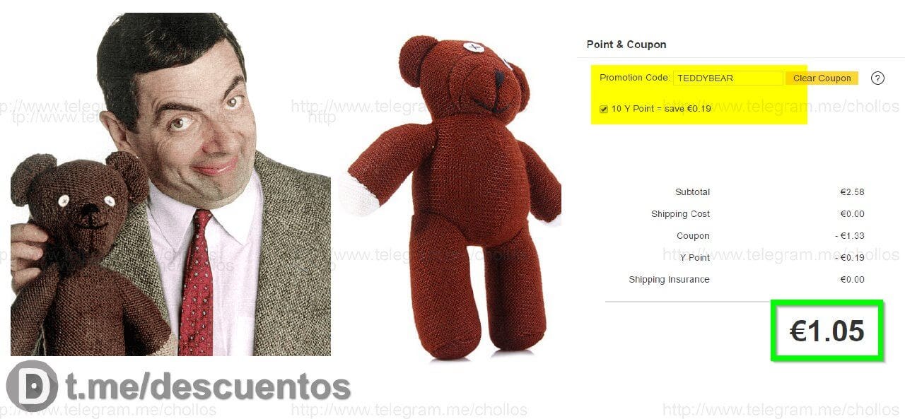 osito mr bean