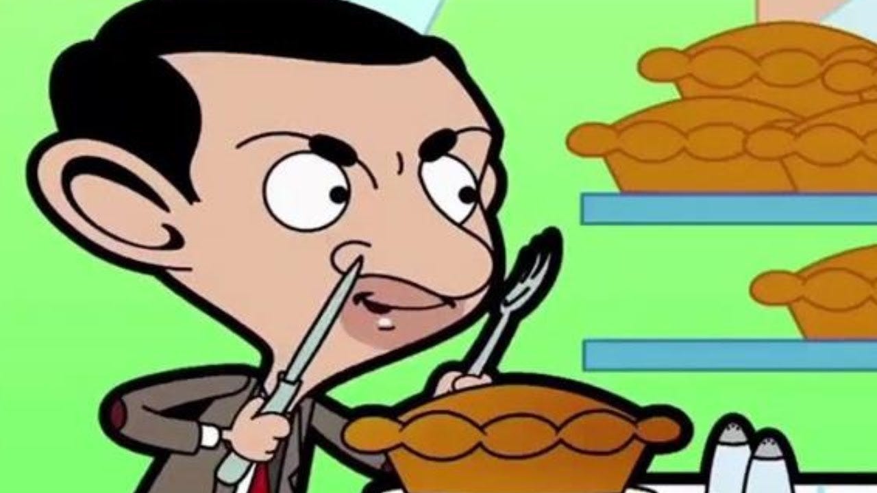 mr bean animated teddy