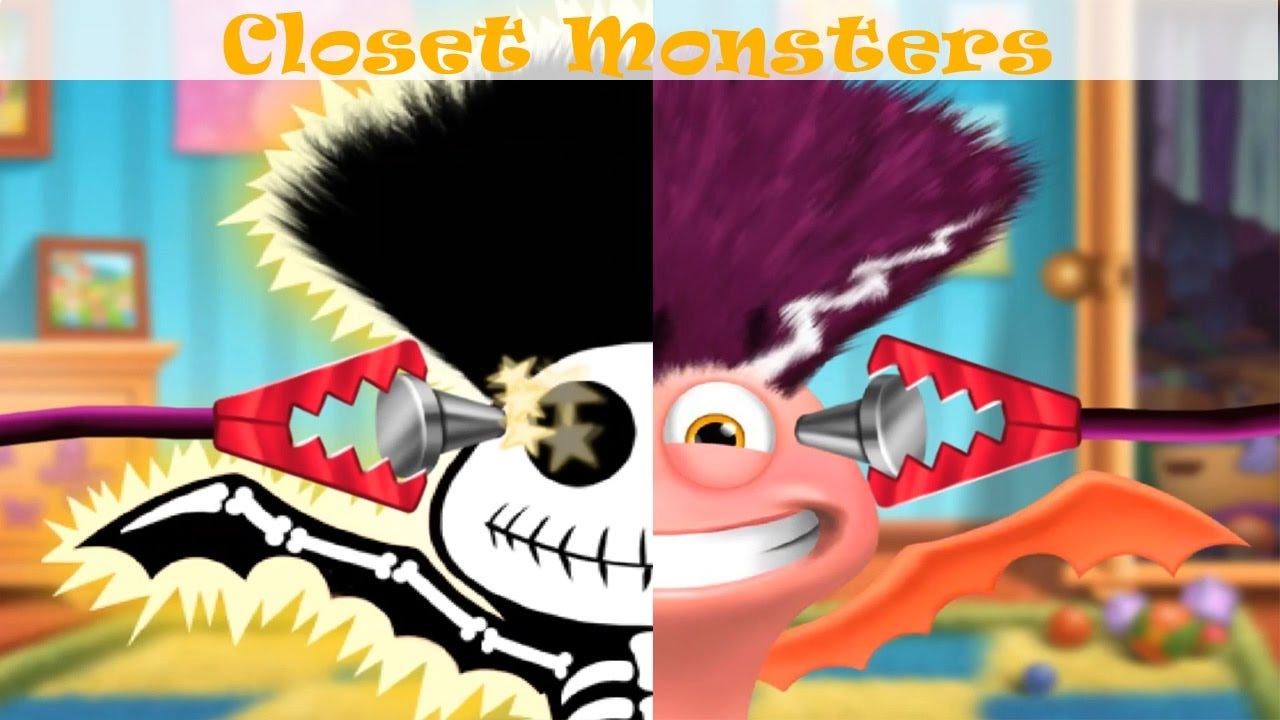 Closet Monsters By Tutotoons Make Your Own Baby Monster