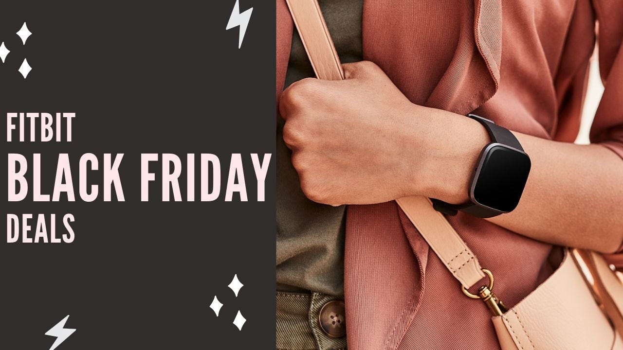 fitbit watches black friday