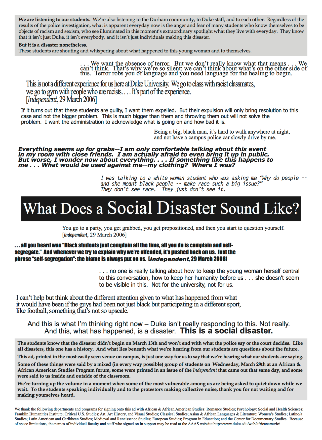 The Duke Lacrosse Case and Double Standards SaintHeartwing Medium