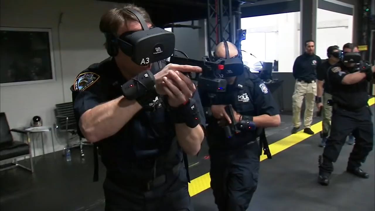 Virtual Reality and Law Enforcement Training Intelligent Cities Medium