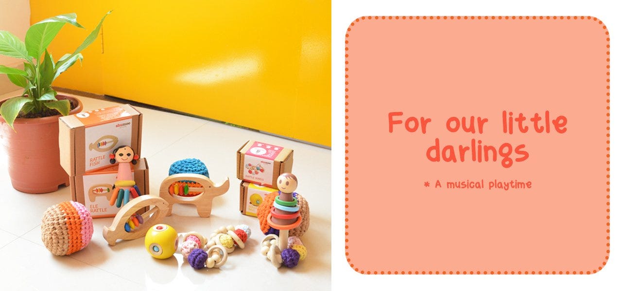 shumee wooden toys