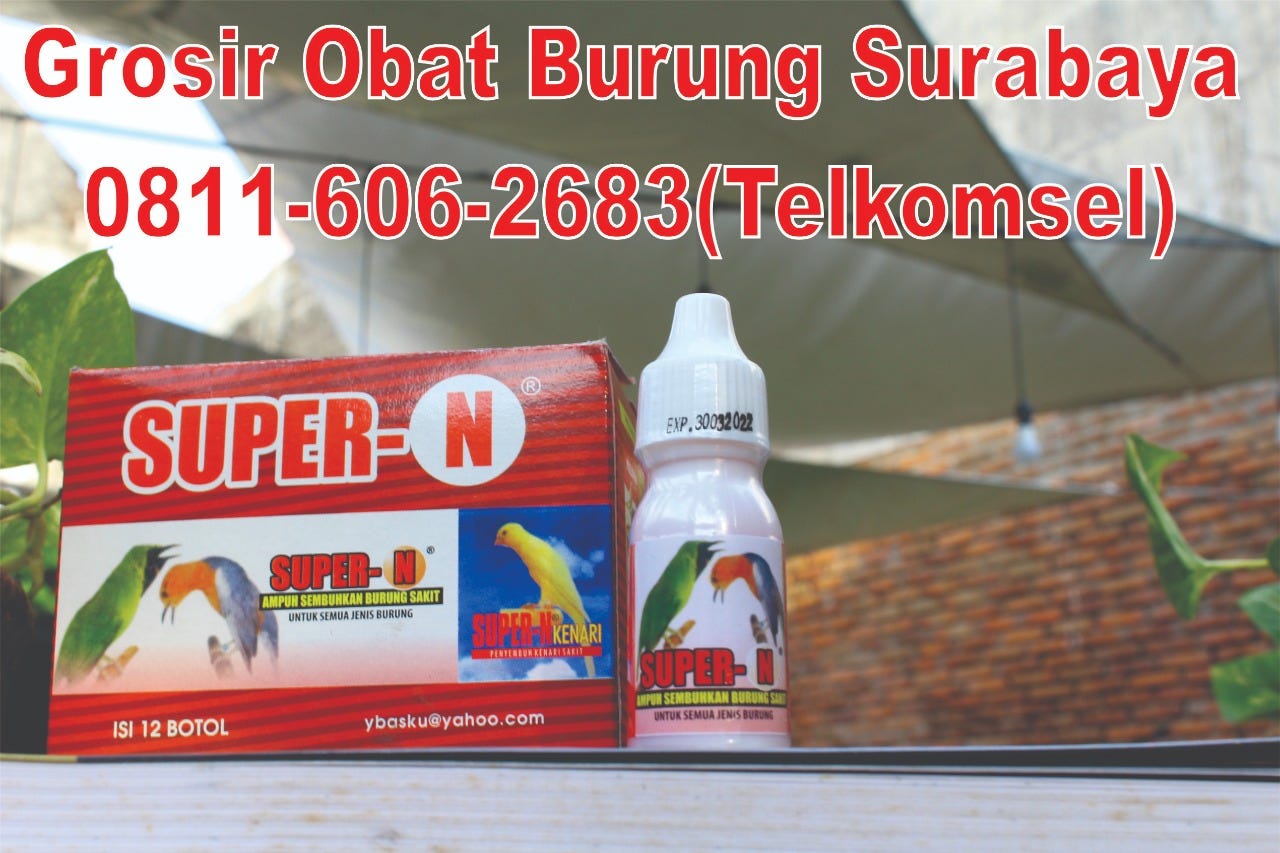 0811 606 2683 Telkomsel Grosir Obat Burung Surabaya Grosir