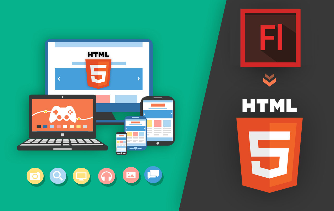 Adobe Flash HTML 5