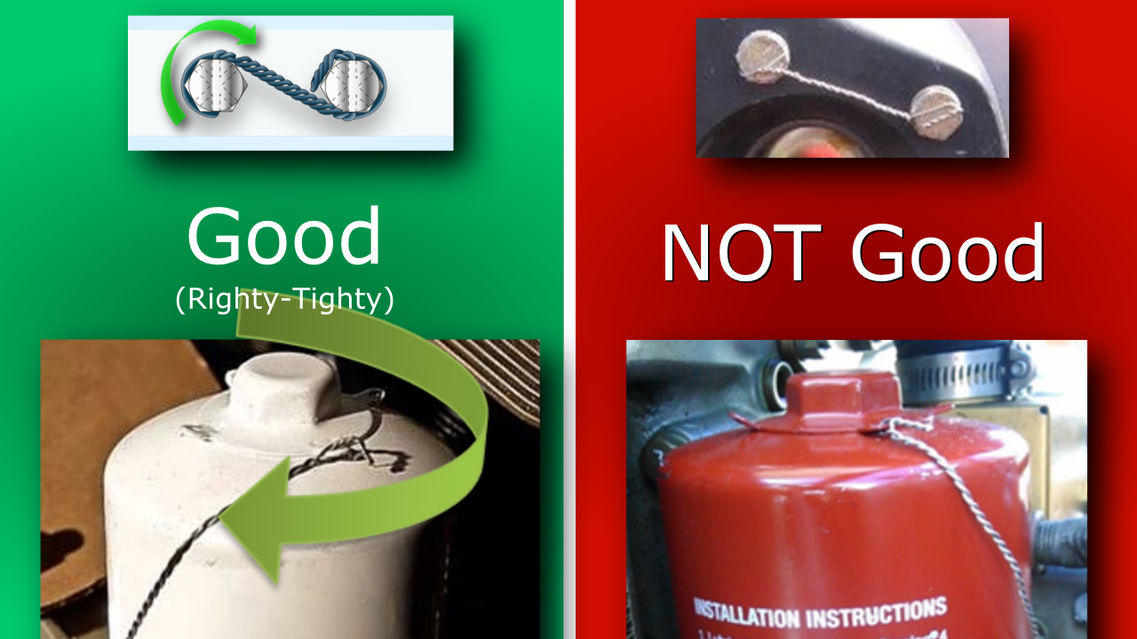 Safety Wire. FlySafe GA Safety Enhancement Topic by FAA Safety