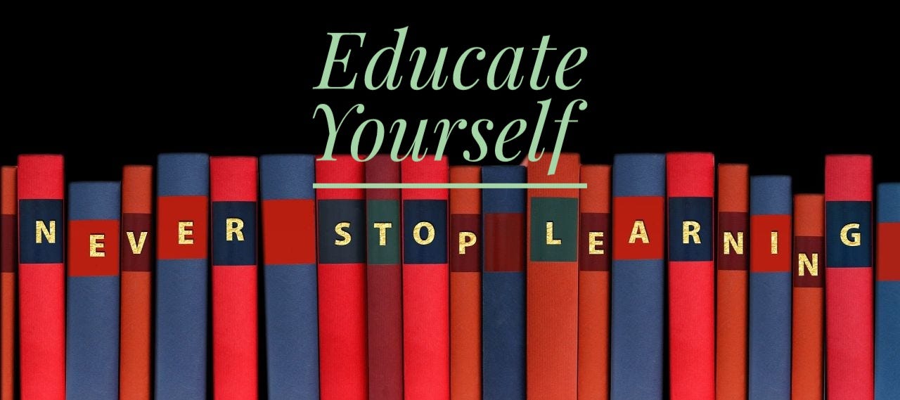 Educate Yourself G Life Magazine Medium