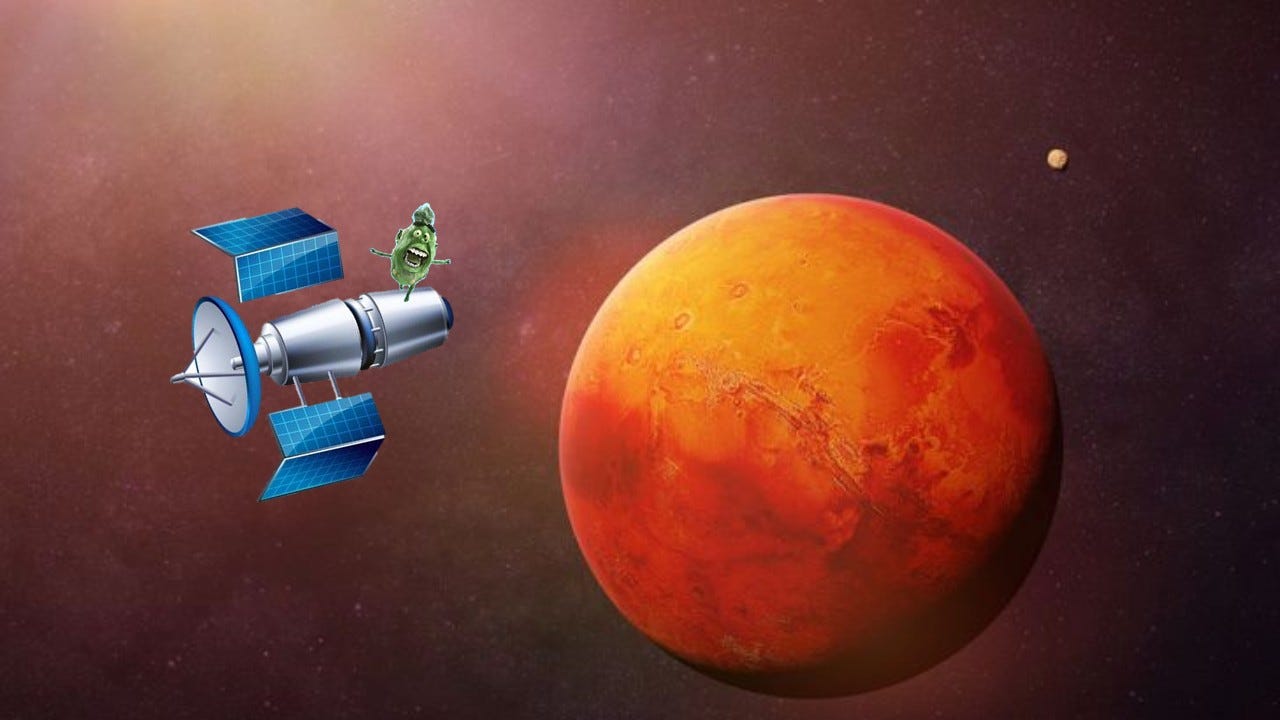 Dried Out Bacteria Can Make The Planet Mars Habitable By Microbiology Easy Notes Medium