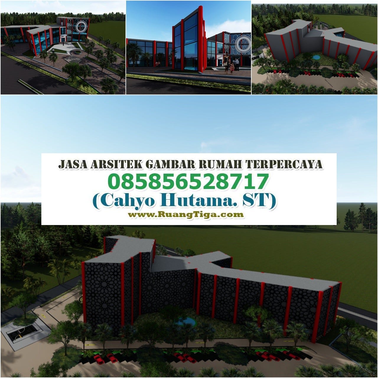 085856528717 Jasa Desain Rumah Minimalis Surabaya Jasa Desain