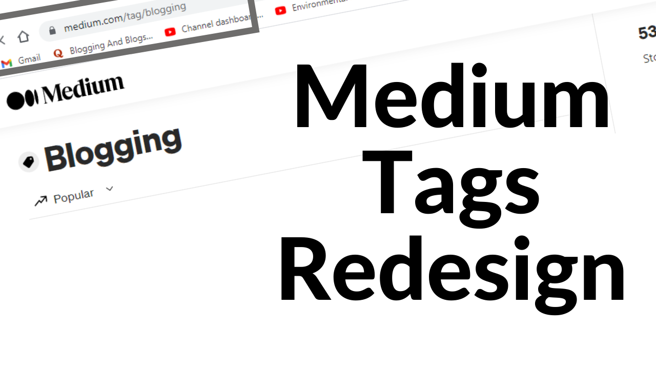 Medium Redesign Tags Page, Tags Now Play A Very Important Role For