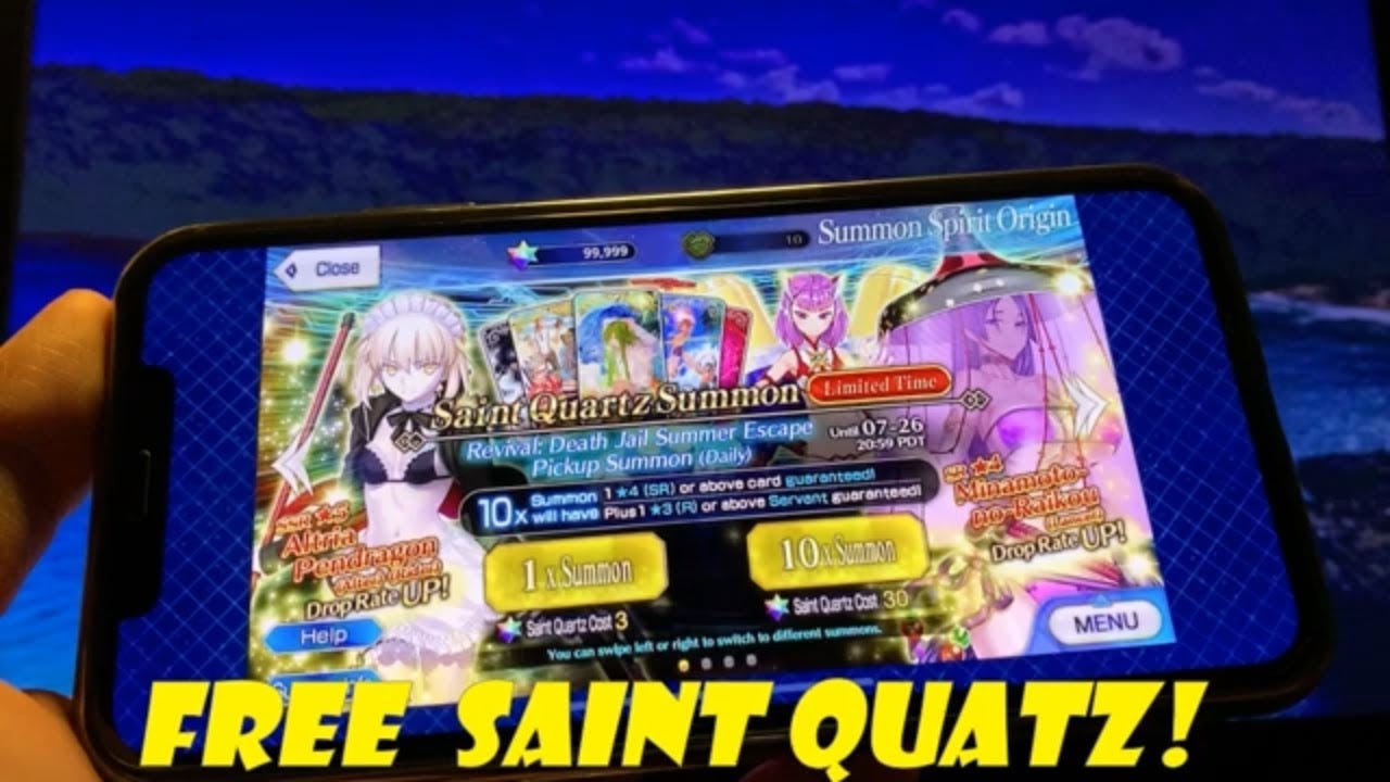 Fate Grand Order Hack How To Get Free Saint Quartz Ios Android By Colina Owens Medium