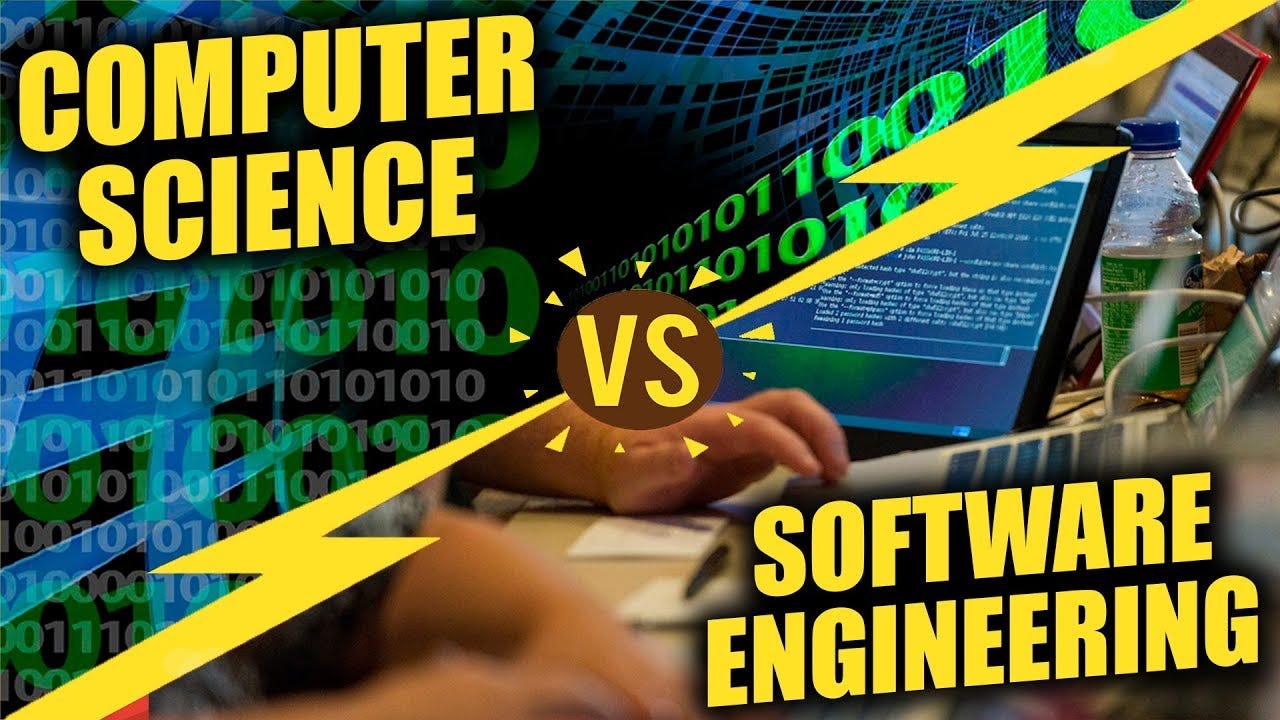 Computer Science vs Software Engineer vs etc… Explained in a sentence. by Daniel Visca Nerd