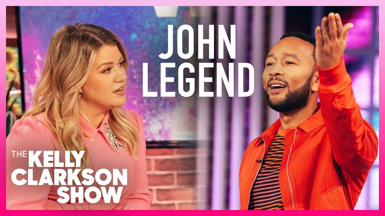 Watch The Kelly Clarkson Show Season 2 Ep 1 Online 2020 Hd John Legend By Kelly Clarkson Show S2e1 Exclusive Sep 2020 Medium