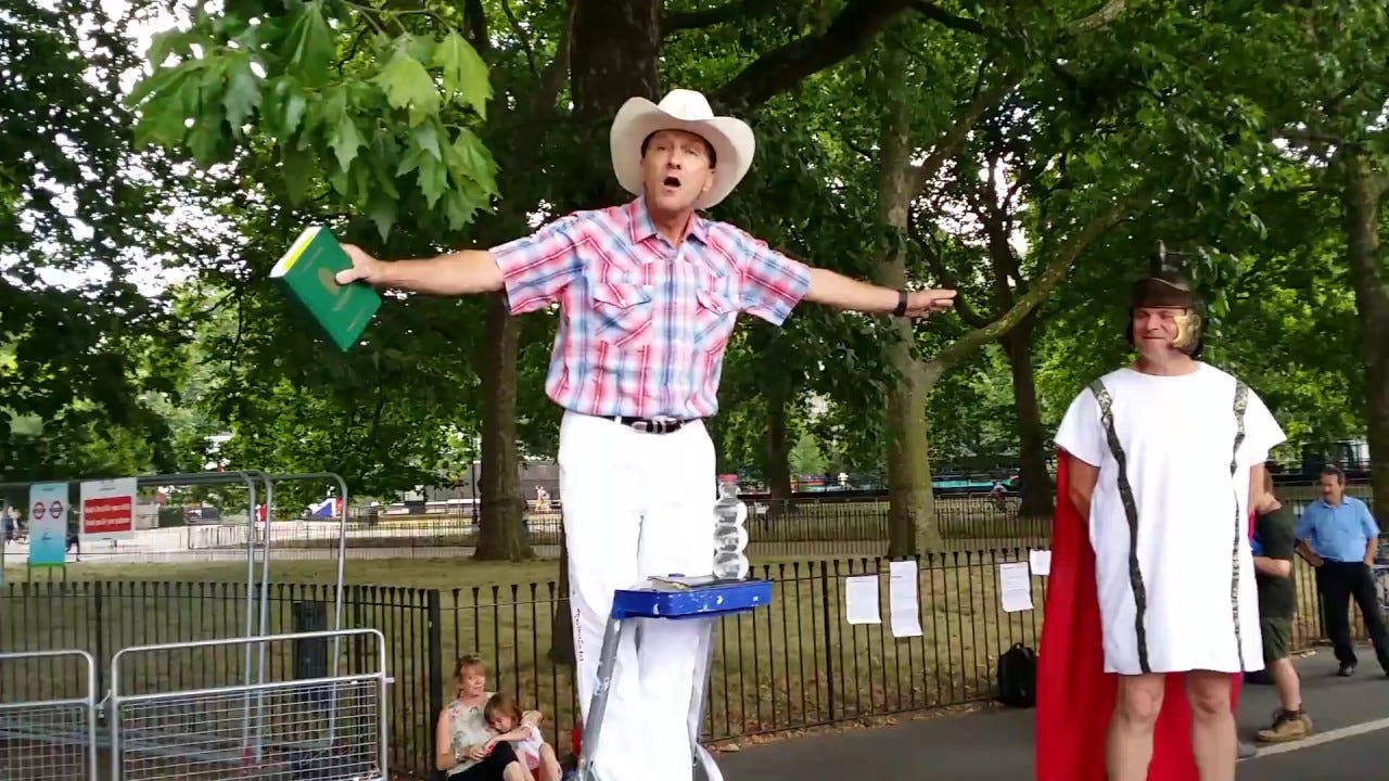 Is this the end of Speakers Corner? Steve Speakers
