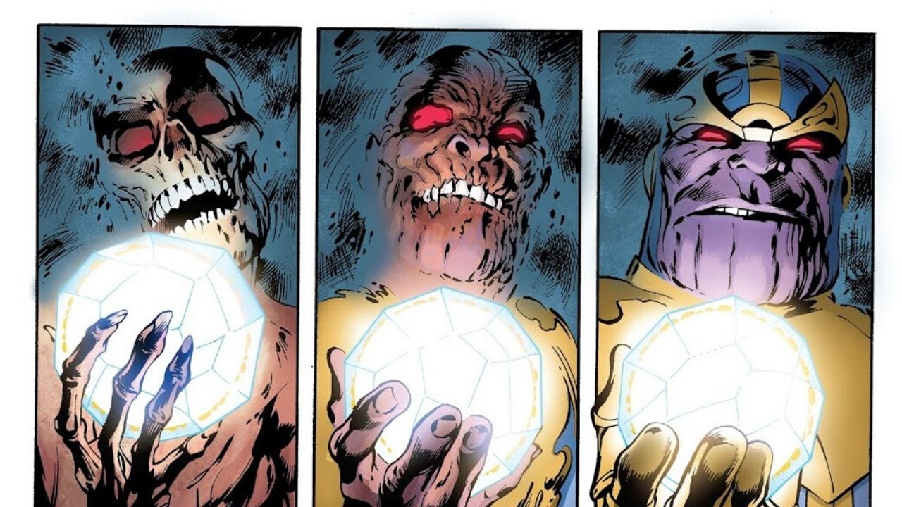 Thanos Vs The One Above All