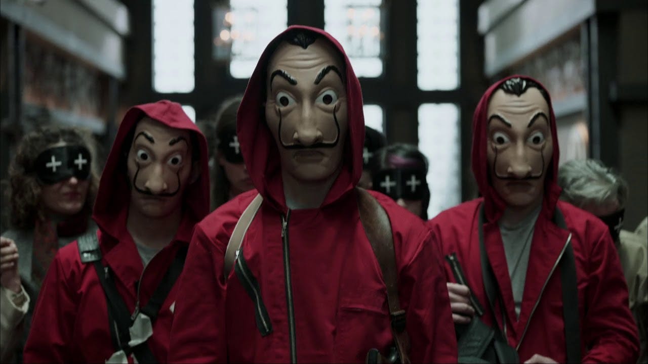 O Que La Casa De Papel Nos Ensina Sobre Comunicacao E Marketing By Tinto Consultoria Medium