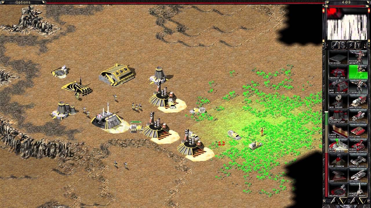 command and conquer tiberian sun units