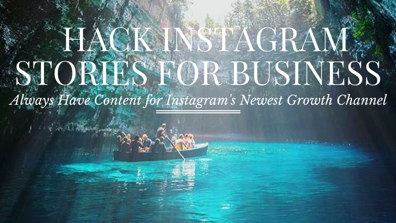 Hack Instagram Stories for Business - Connor McCreesh - Medium