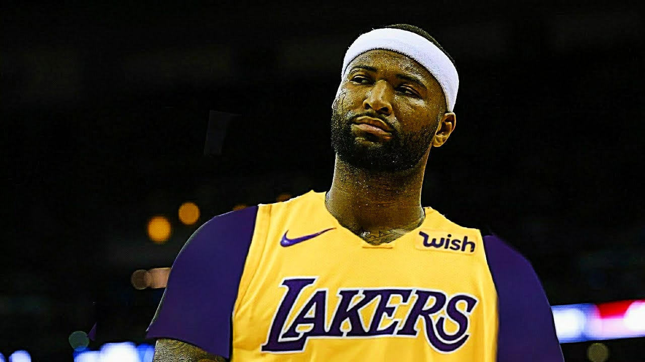 demarcus cousins jersey number lakers