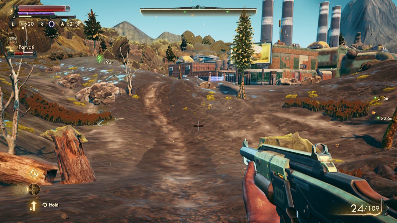 is the outer worlds on switch