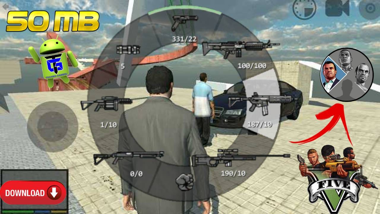 تحميل لعبة Gta 5 Unity Android Apk Game Download Suarez Youness