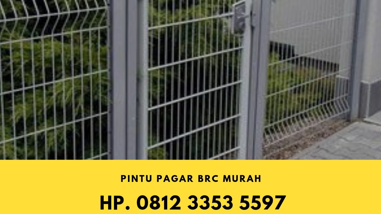 Jual Pintu Pagar BRC Pacitan