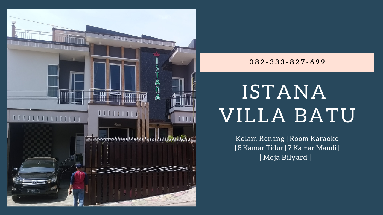 Villa Di Batu Malang Dekat Jatim Park 3 Istana Villa Batu