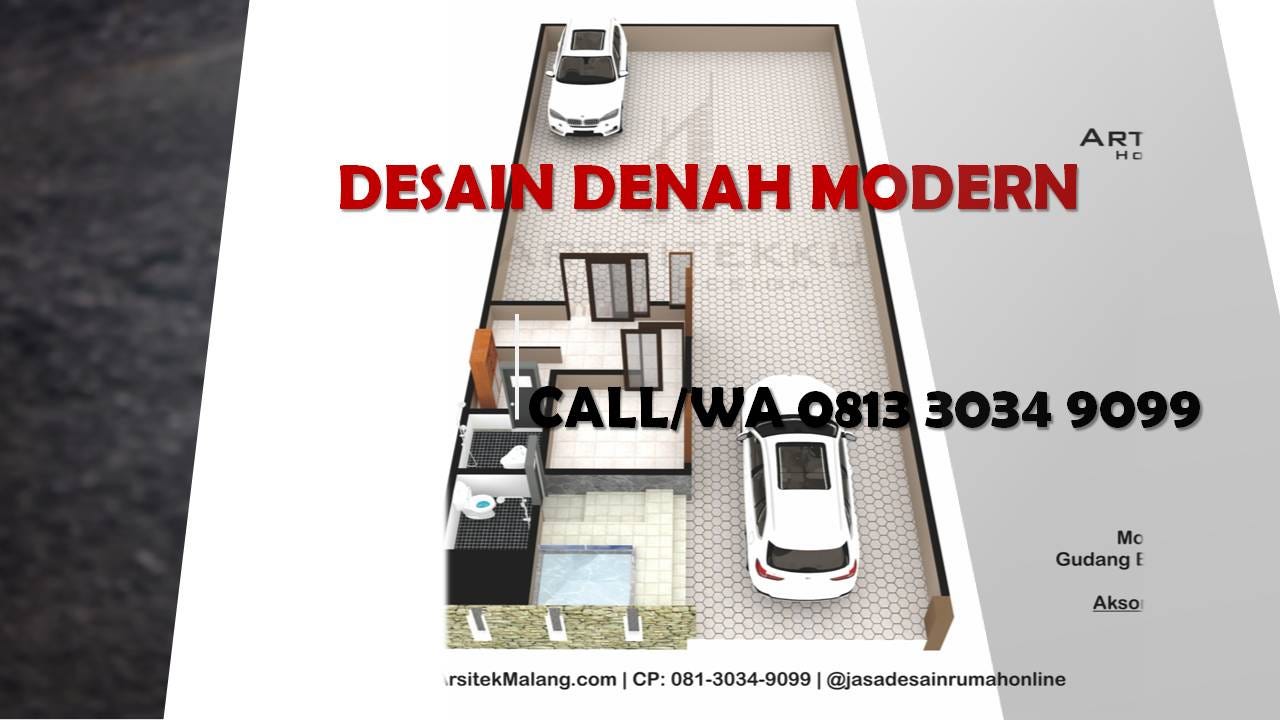 Call Wa 0813 3034 9099 Contoh Rumah Minimalis Sederhana Lumajang By Jasa Desain Kota Malang Medium