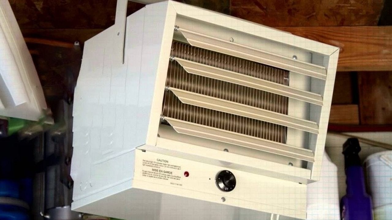 Warm Up Your Garage With Fahrenheat Fuh54 Unit Heaters