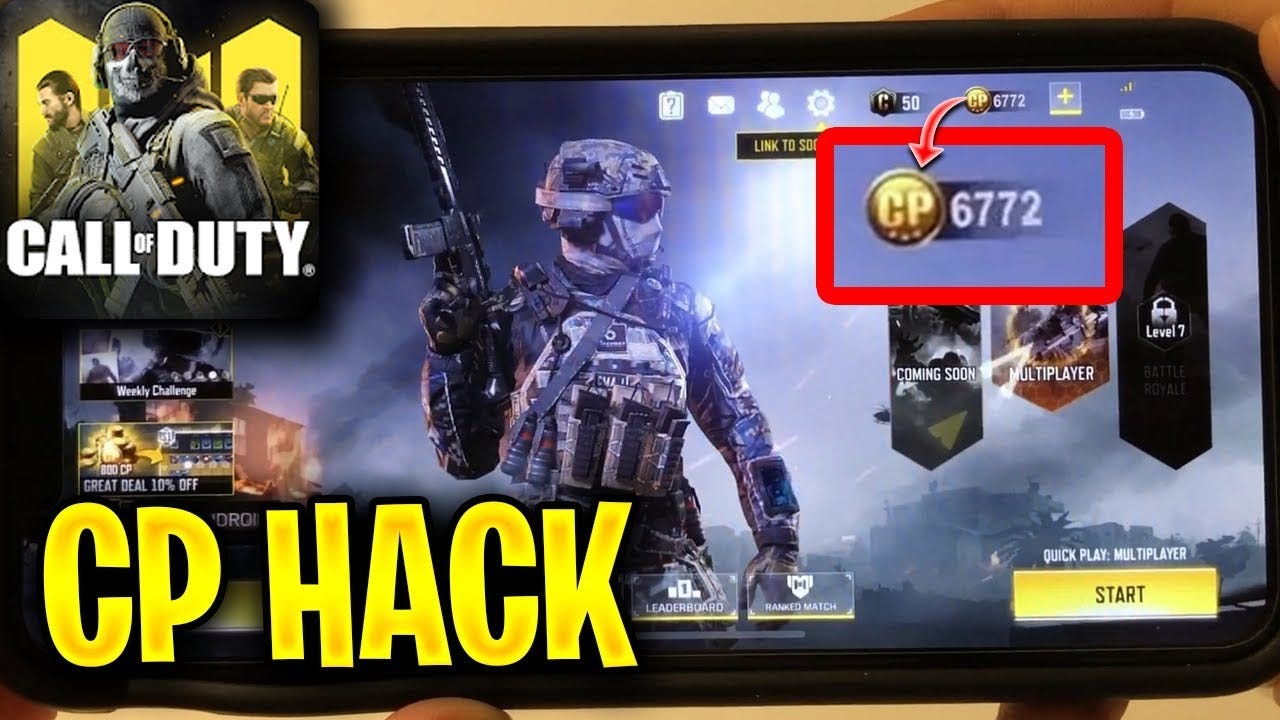 Call Of Duty Mobile Hack (WORKING HACK NO HUMAN VERIFICATION) - 