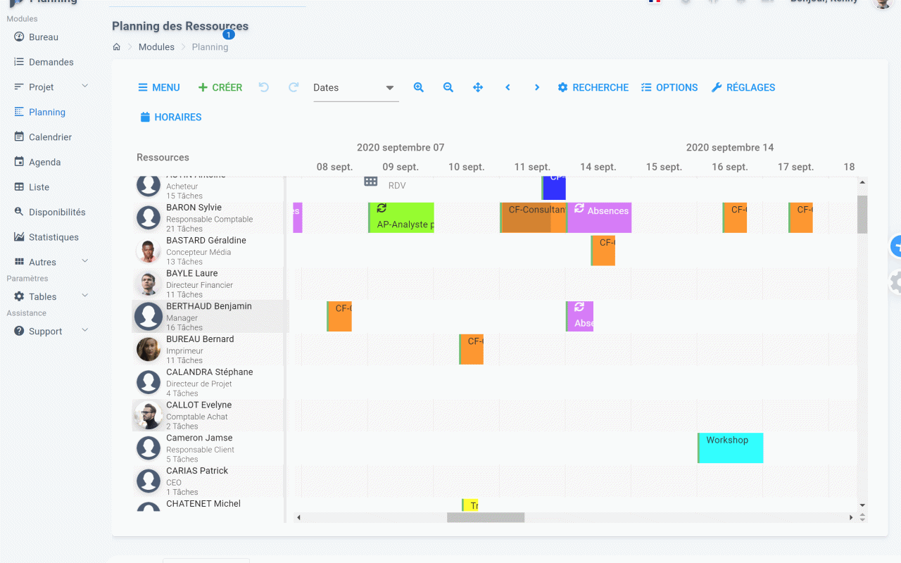 Afficher un jalon ou un rappel by Planning Tutoriels 