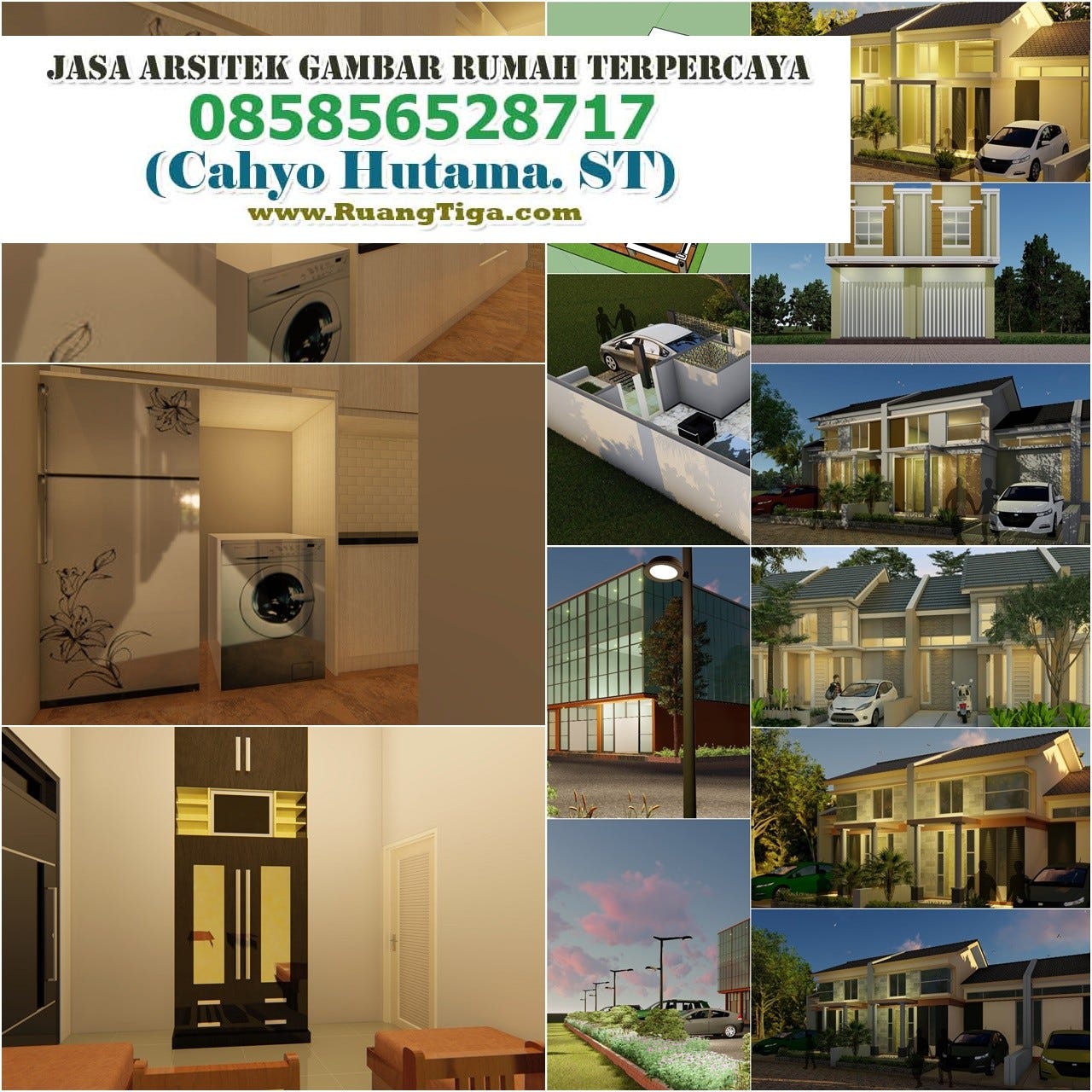 085856528717 Jasa Arsitek Desain Rumah Modern Klasik Mewah