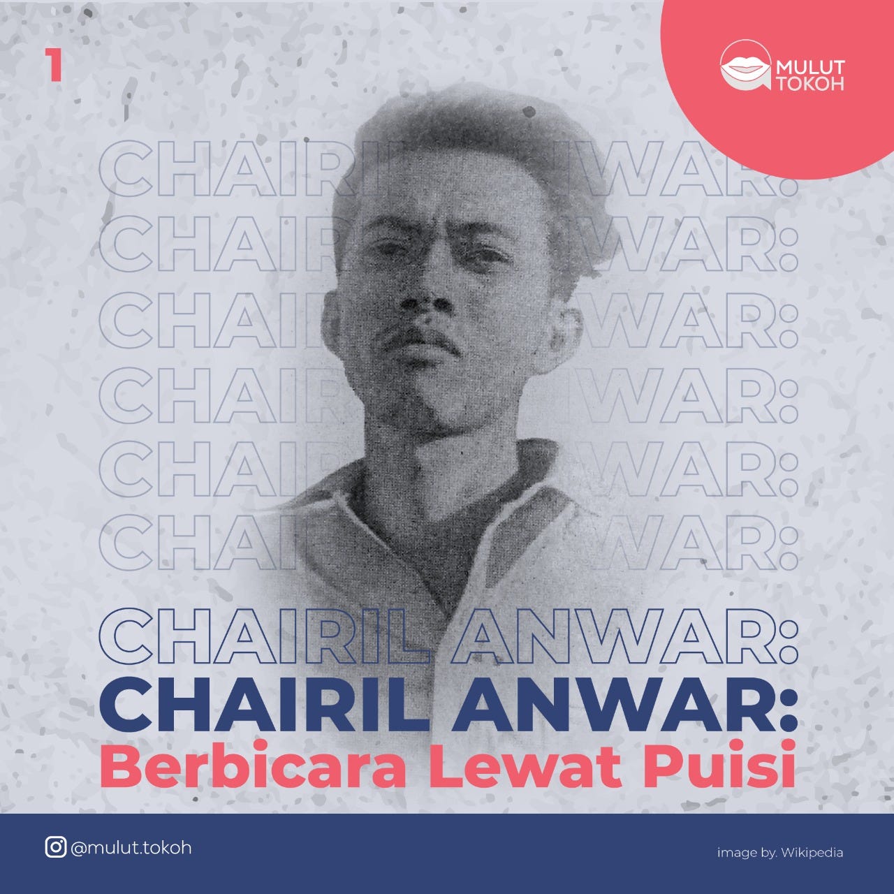 Biografi Tokoh Chairil Anwar Ilustrasi