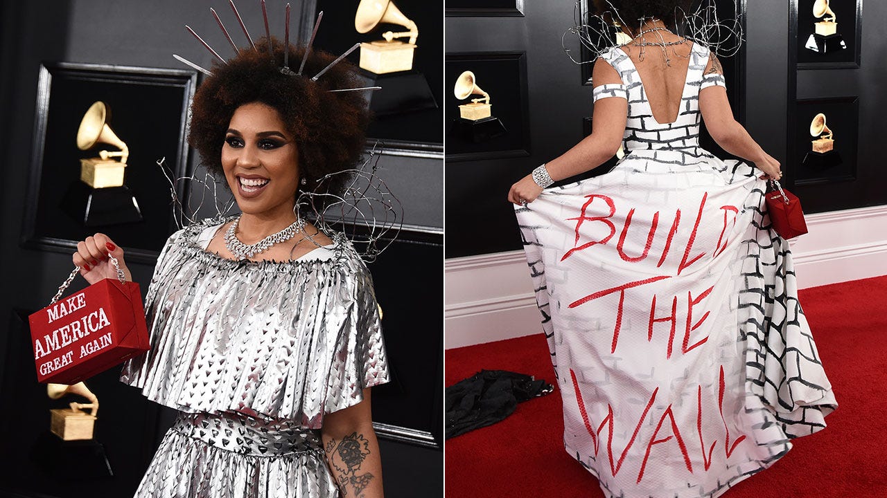 joy villa grammy outfit 2018