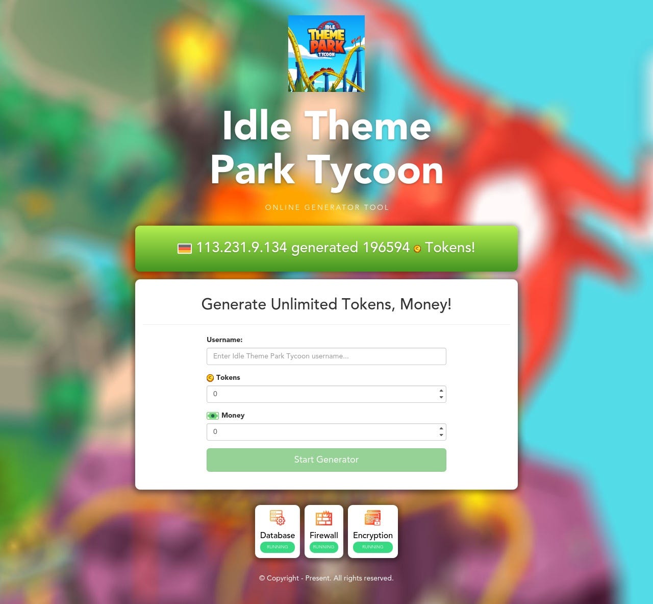 Hack Theme Park Tycoon 2