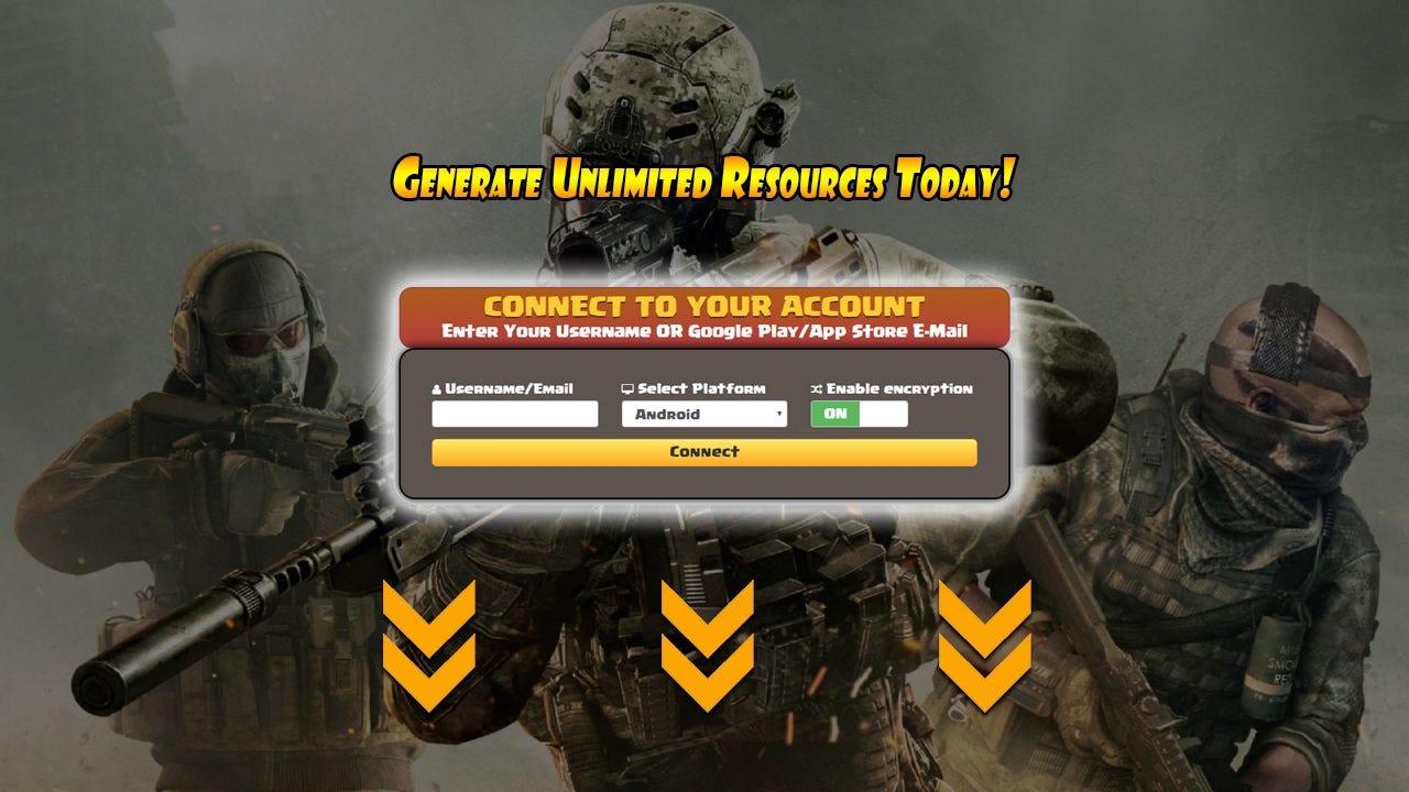 Call Of Duty Mobile Hack Tool — Online — Cheat Tool For ... - 