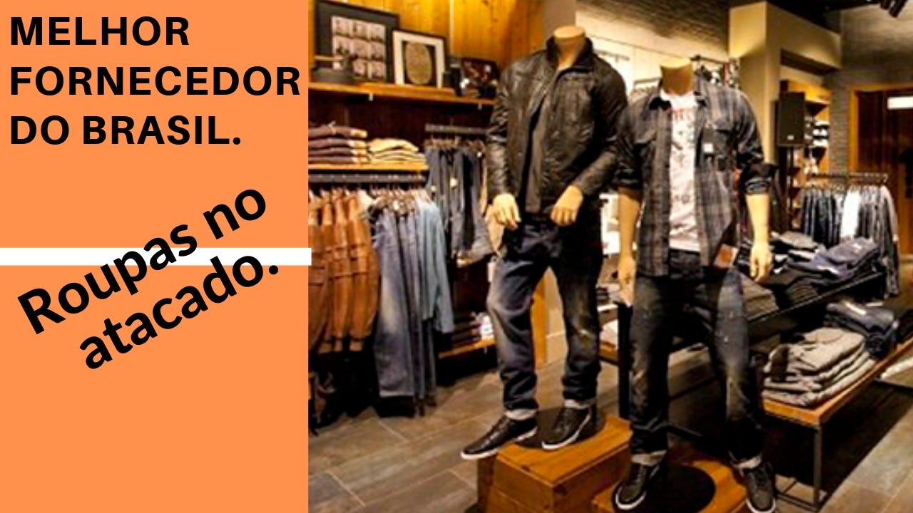 fornecedores de roupa masculina