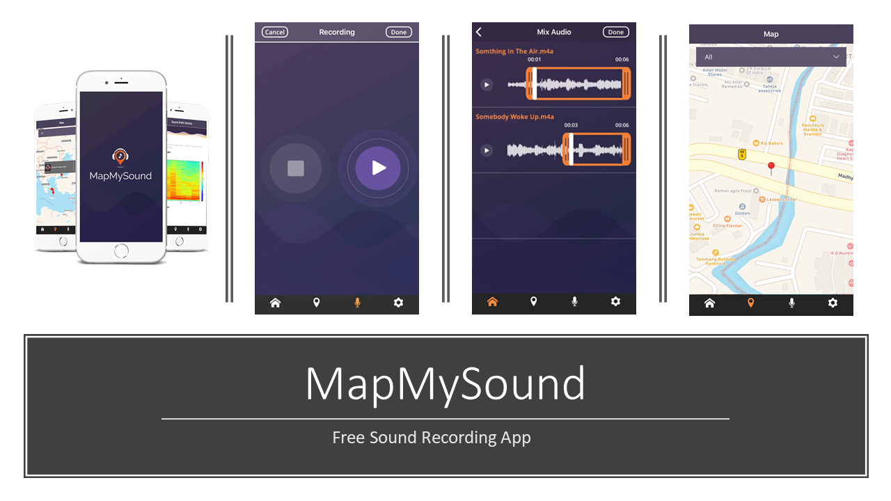 Free Audio Recorder App Features MapMySound - MapMySound Recorder ...