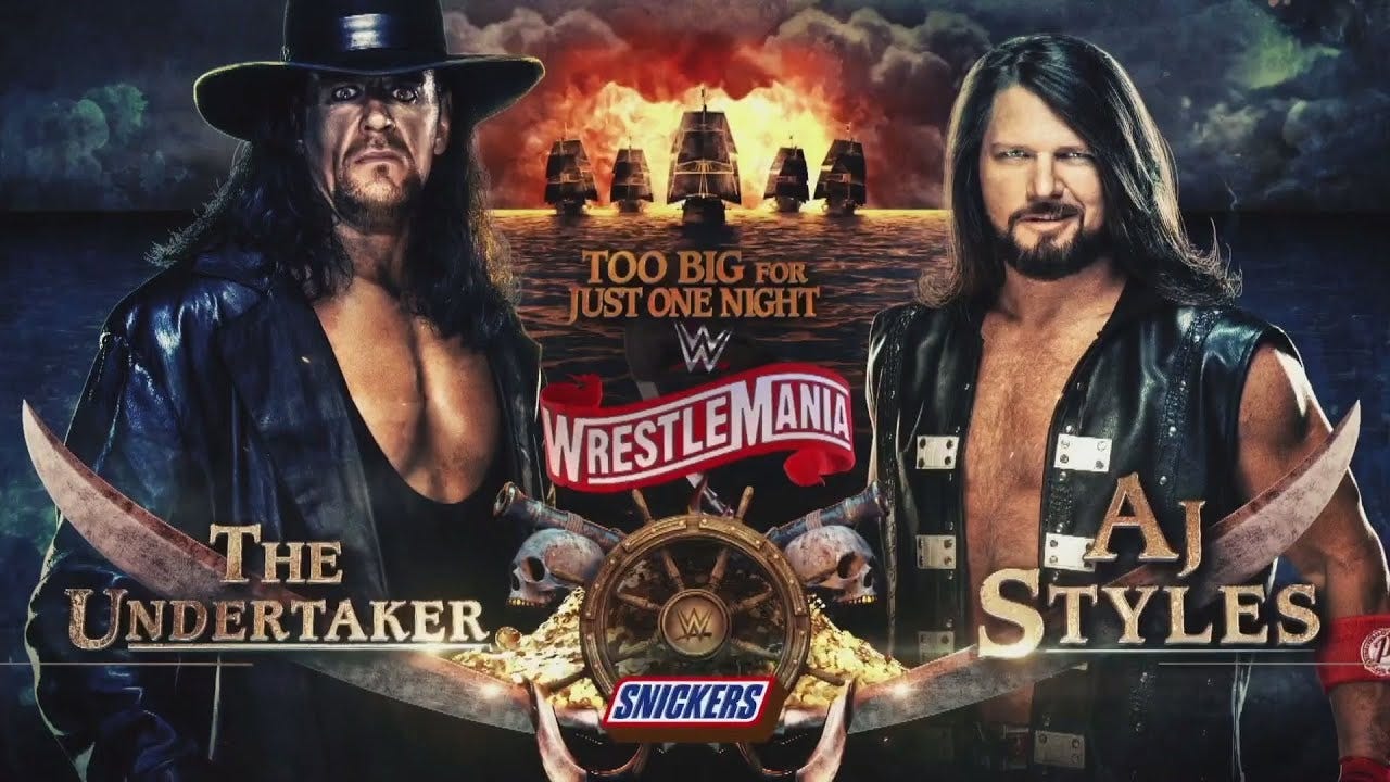 Watch Live The Undertaker Vs Aj Styles Livestream Online By Wwe Medium