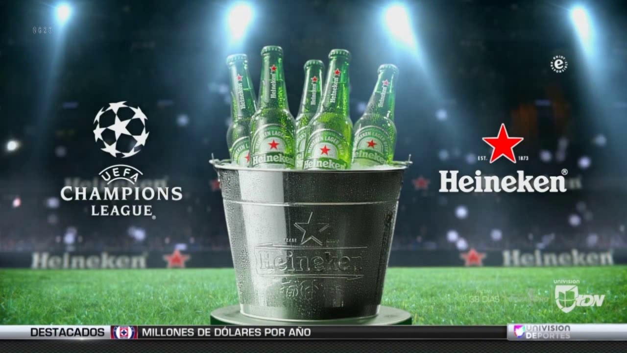 heineken sponsor champions league