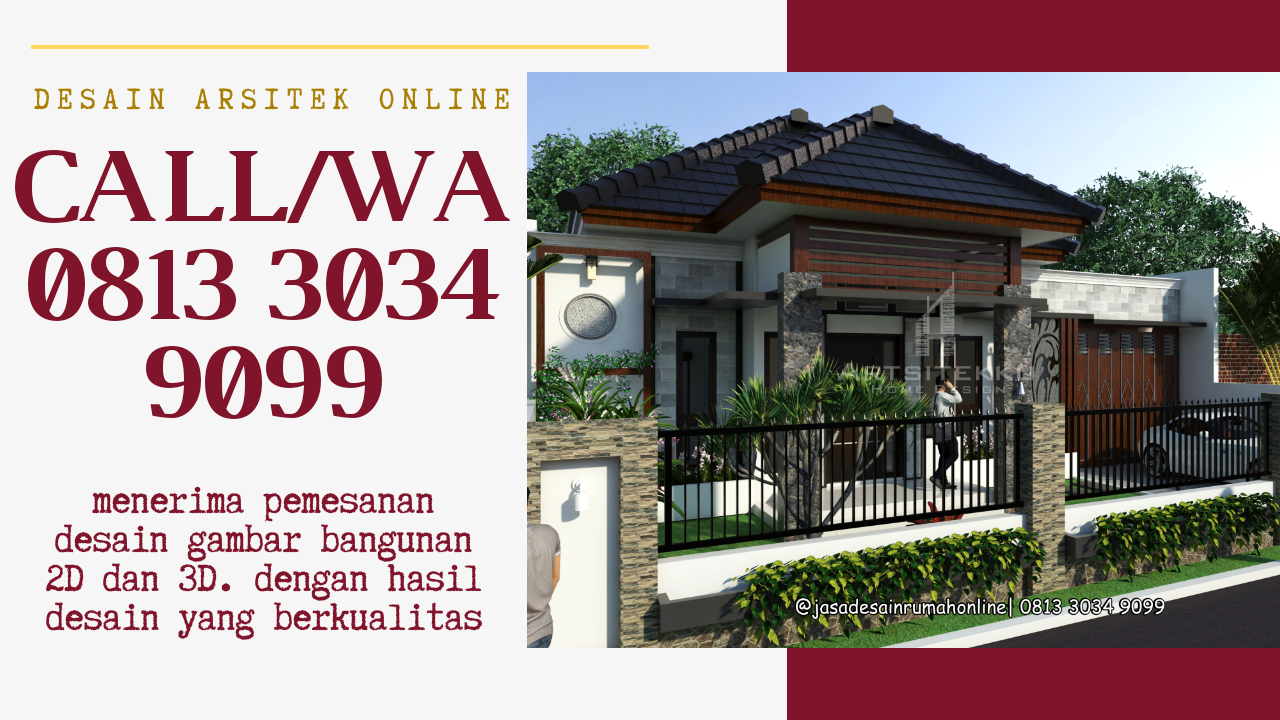 Call Wa 0813 3034 9099 Sketsa Rumah Sederhana Madiun