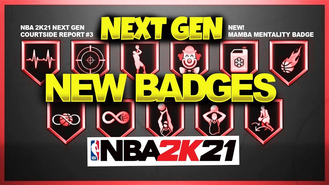 NBA 2K21 NextGen Useless Badges Gone, Improved Ones